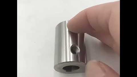 Steel Alloy Connecting Lock Shaft Collar With Internal Key Way