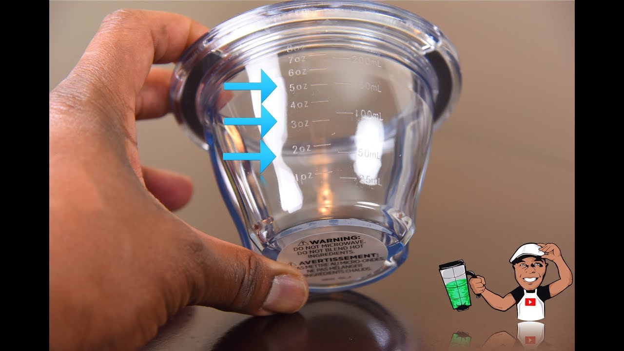 Blending Cups with SELF-DETECT - Blending Cups Bowls