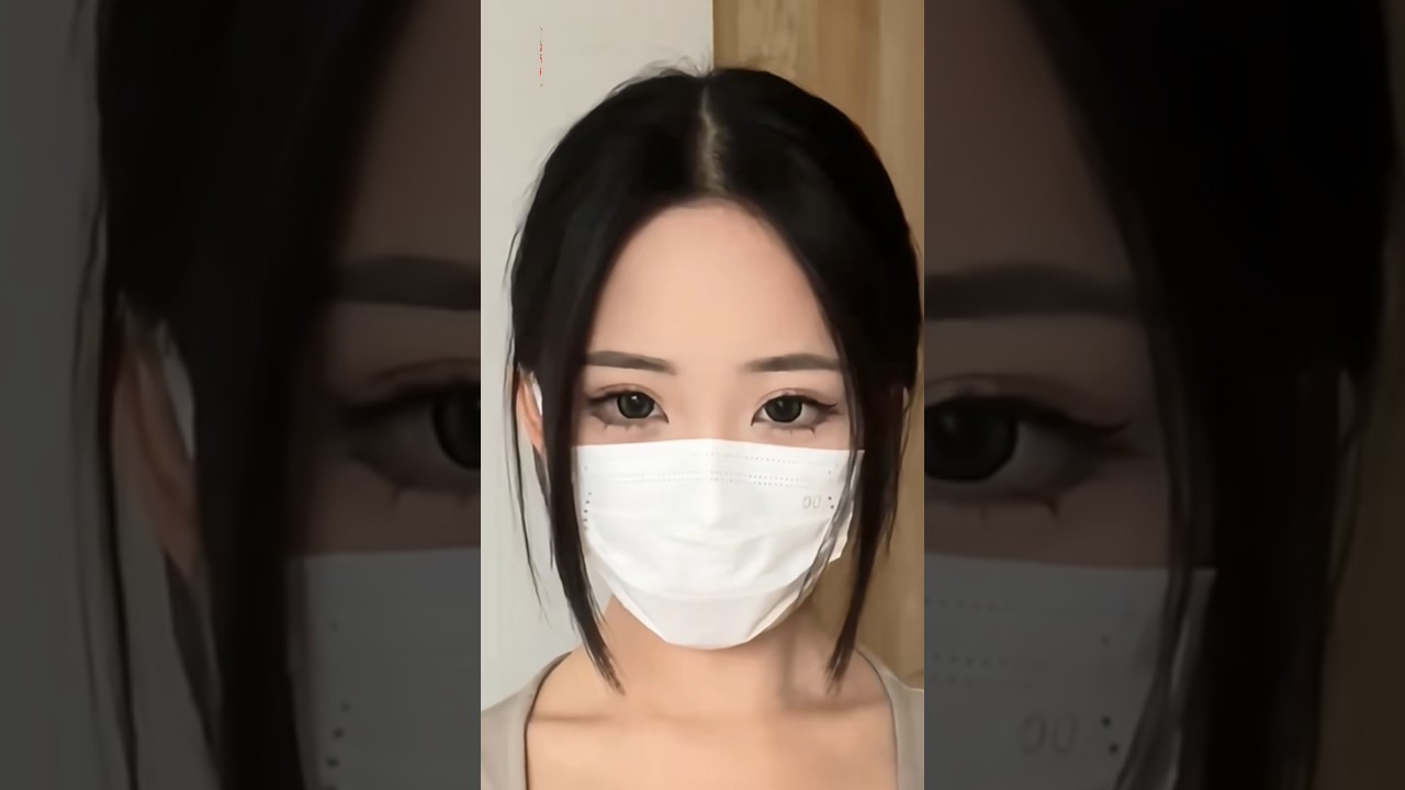 Cutting Even Bangs #cutegirl #event #makeup #tutorial #viralvideo #shortvideo