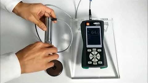 Insize ISHU 460 Series Testing Equipment  Basic Operation