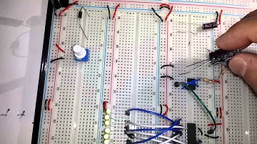 CD4017BE CMOS Counter / Dividers & NE555P Timer