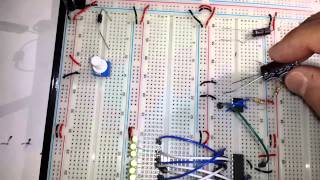 CD4017BE CMOS Counter / Dividers & NE555P Timer