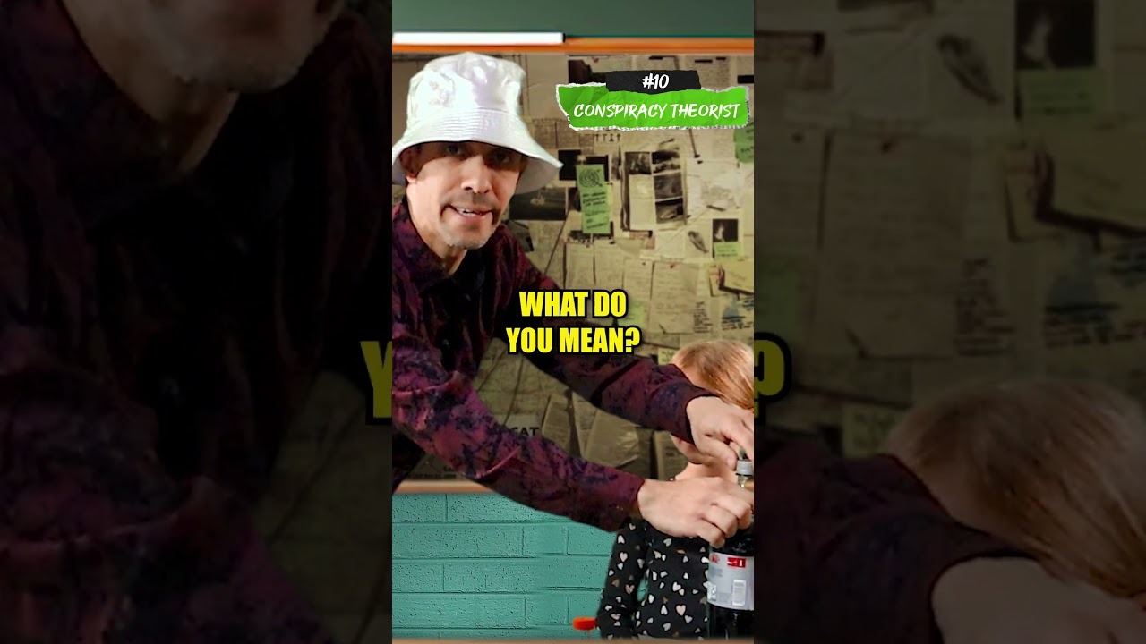 🕵️ Your CONSPIRACY THEORIST Science Teacher Does An Experiment