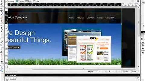 Tutorial on How To Take a Website From Mock Up to HTML with Adobe Fireworks