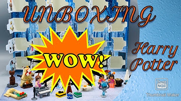 UNBOXING - Lego Harry Potter Adventskalender - 75981 - Advent Calendar 2020 - stopmotion