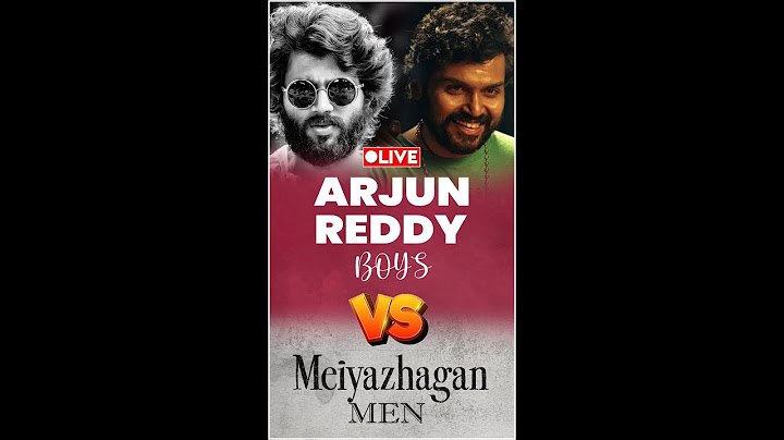Rugged Boys Or Soft Boys? | Arjun Reddy Boys Vs Meiyazhagan Men | Live | IBC Mangai