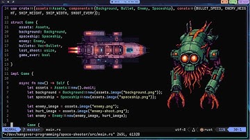 Coding Space-Shooter Game (No talk)