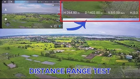 Range test  SG 109 max2  Drone with quality camera 1080p 60fps and with strong wind pressure/ Budget