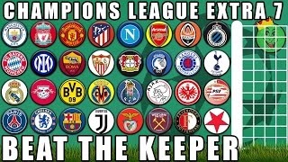 Champions League Extra 7 - Beat The Keeper Marble Race / Marble Race King