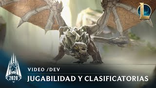 Famous Jugabilidad y clasificatorias en la temporada 2020 | Video dev - League of Legends Wealth