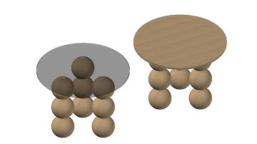 Create a Perfect Round Table in AutoCAD 3D