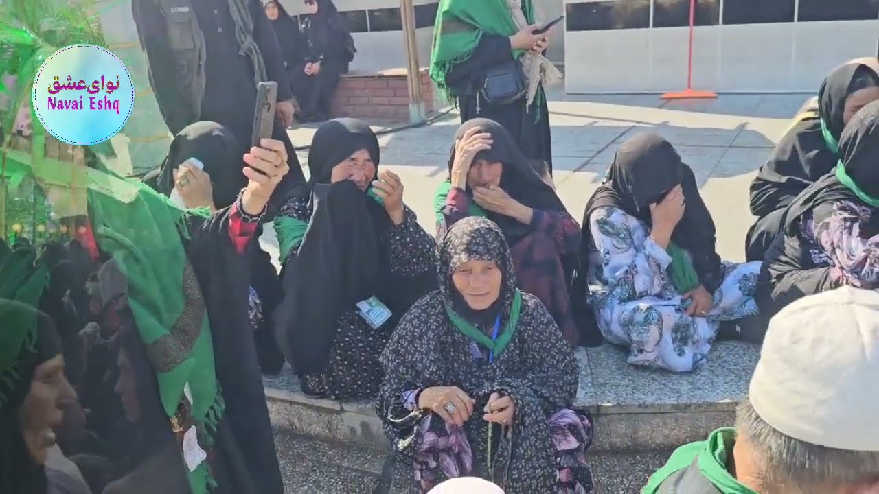 کاروان زینب کبرا در نهر علقمه، کربلا