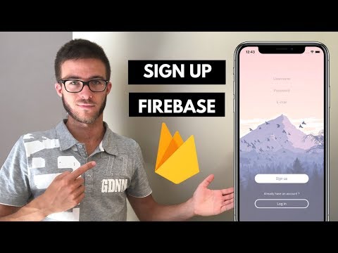 Sign Up Screen (Inscription) et Firebase - Xcode & Swift FR