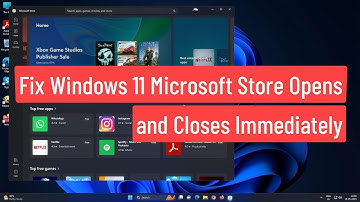 Fix Windows 11 Microsoft Store Opens and Closes Immediately | Microsoft Store Not Opening (FIXED)