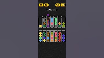 Ball Sort Puzzle Level 12723