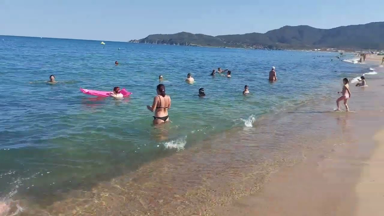 Walk on the old Sarti beach #travel #greece