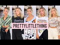 PRETTY LITTLE THING HAUL + TRY ON | DELANEY CHILDS