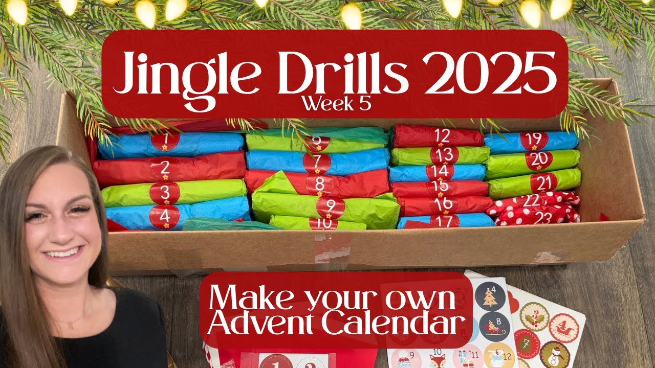 Упражнения по созданию рождественских песен, 5-я неделя || Сделайте свой собственный адвент-кален...