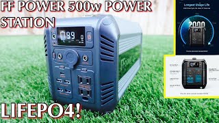 FF POWER 500 watt Power Station | LIFEPO4
