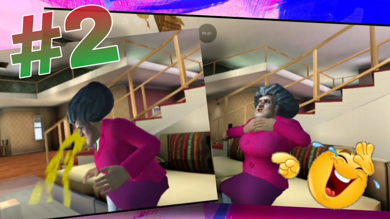 I messed with Miss T's food / Scary Teacher 3D / #2 / #funny #manrade 😂