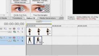 Sony Vegas Pro 8 Basics Tutorial + 3 effects