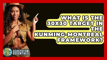What Is The 30x30 Target In The Kunming-Montreal Framework? - Ecosystem Essentials