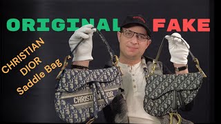 ⛔NO FAKE SHIT⛔ 01 Dior Saddle Bag - Original / Fake Check