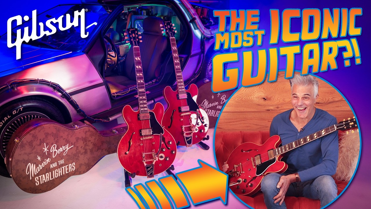 ギター mariri Back To The Future ES345 Back to the Future: Gibson and Epiphone Recreate Marty McFly's