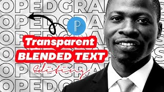 Pixellab Transparent Text Editing Step by Step