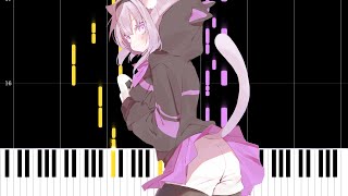 Video thumbnail of "【Piano Sheet Music】もぐもぐYUMMY！Mogu Mogu Yummy! / 猫又おかゆ Nekomata Okayu / Arrangement by Raygin"