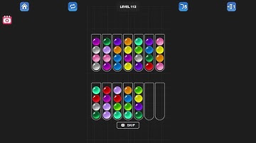 Ball Sort Puzzle - Color Game Level 112 Solution (Android)