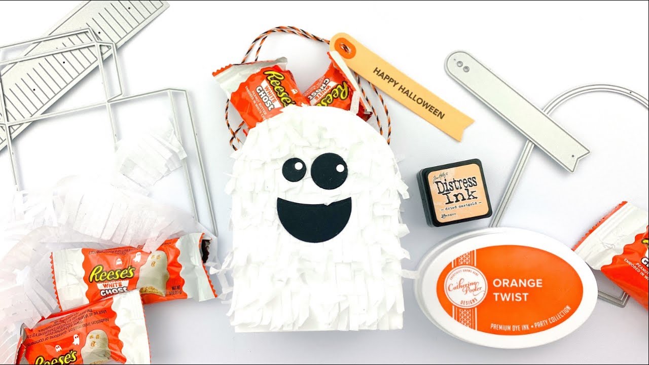 DIY Ghost Treat Bag With Essentials by Ellen