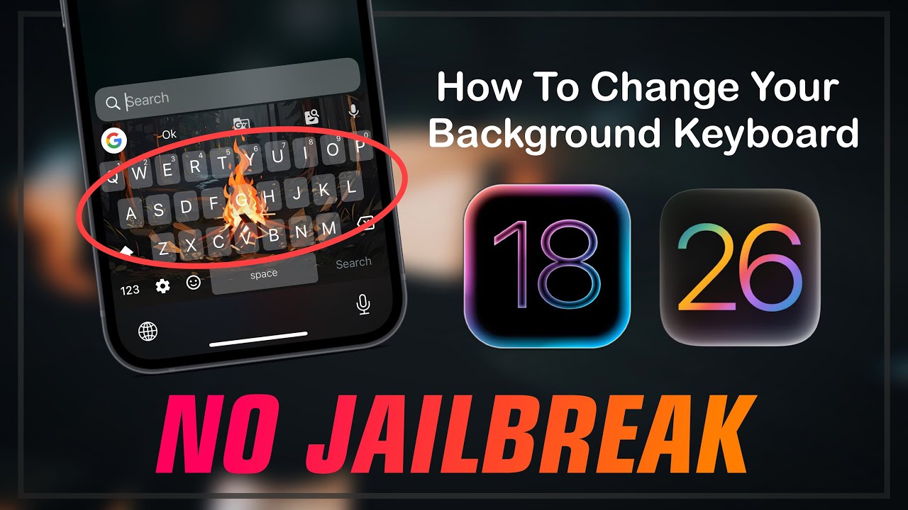 Customize Your Keyboard Background in 1 Minute