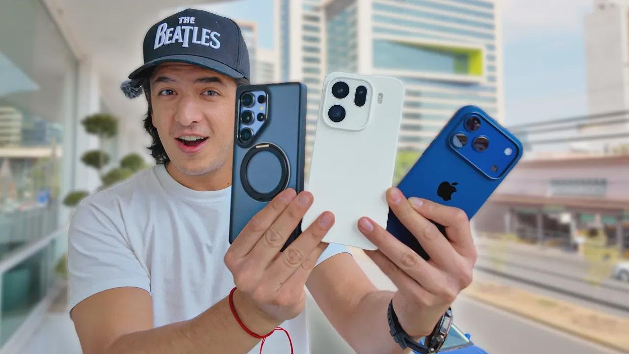 BATALHA DE GIGANTES: OPPO Find X9 Pro vs iPhone 17 Pro vs Galaxy S25 Ultra (Teste CEGO de Câmera)