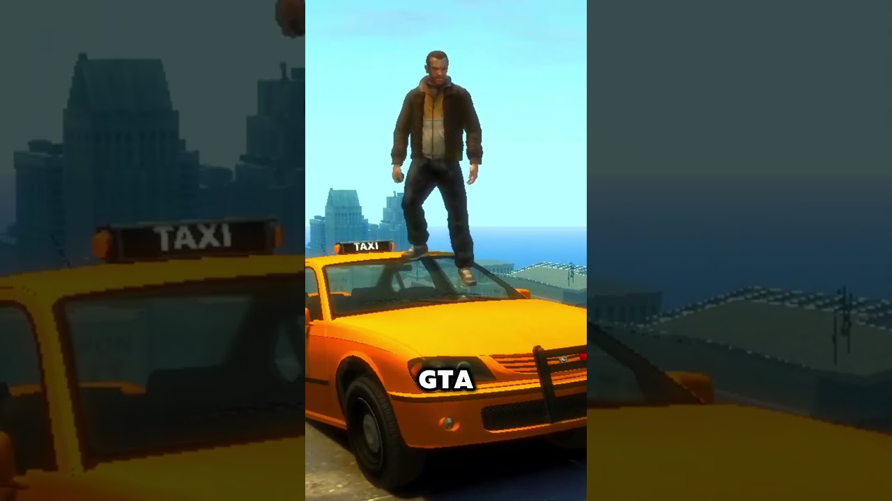 If You're on TOP of a Car When it FALLS in GTA Games