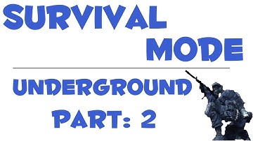 MW3 Survival Mode - Underground - Live Commentary - [Part 2] (Modern Warfare 3)