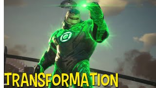 King Shark Green Lantern Transformation - Suicide Squad Kill The Justice League