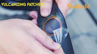 bike vulcanizing patch tutorial