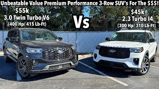 Athlete Statistics 2025 Ford Explorer ST Vs. ST-Line: TEST DRIVE+FULL REVIEW