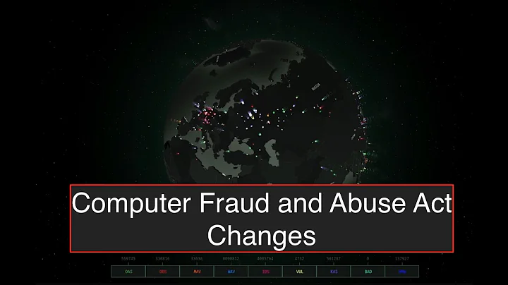 Changes To The Computer Fraud and Abuse Act