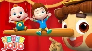 Puppet Pinocchio Song | Baby JoJo Storytime  More Nursery Rhymes Kids Song -SuperJoJo @cocomelon