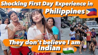 INDIAN GIRL FIRST IMPRESSION ON MANILA PHILIPPINES  @ankitpurohitvlogs