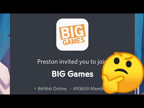 Server Discord Big Games apa ? 