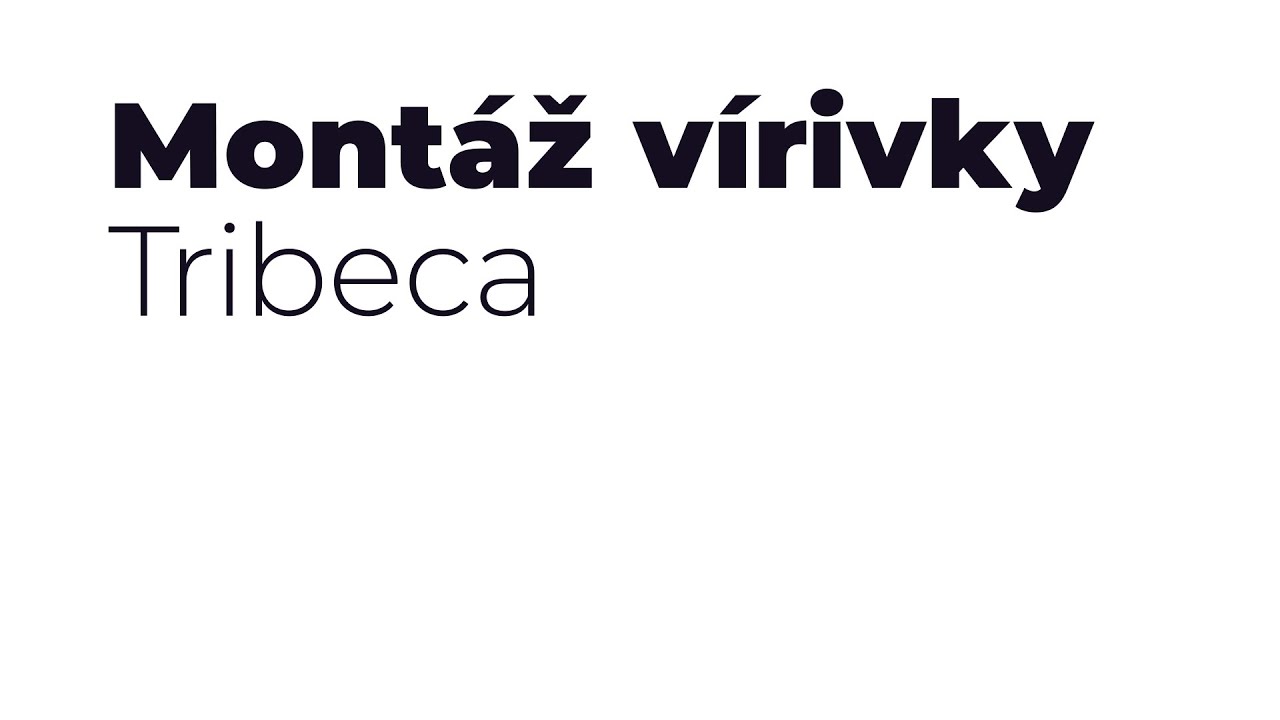 8050443 - Vírivka MSpa® Tribeca, návod na montáž