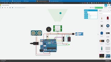 Tinkercad  - Lixeira Automática