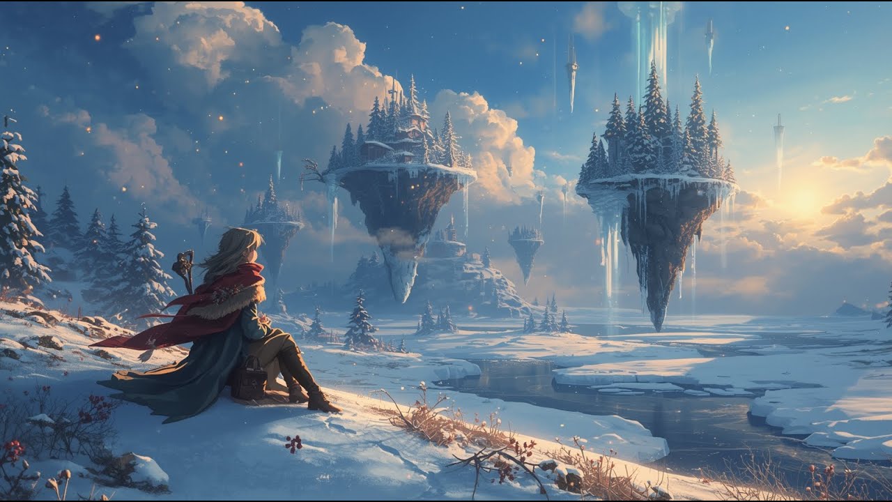 Snowy Mindscape ❄️ | Tranquil Worlds Relaxing Music