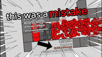 CRASHING The Most Popular Server In ARRAS.IO (i am now a national threat btw)