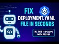 Error from server (BadRequest): error when creating "depl...unknown field "spec.template.containers"