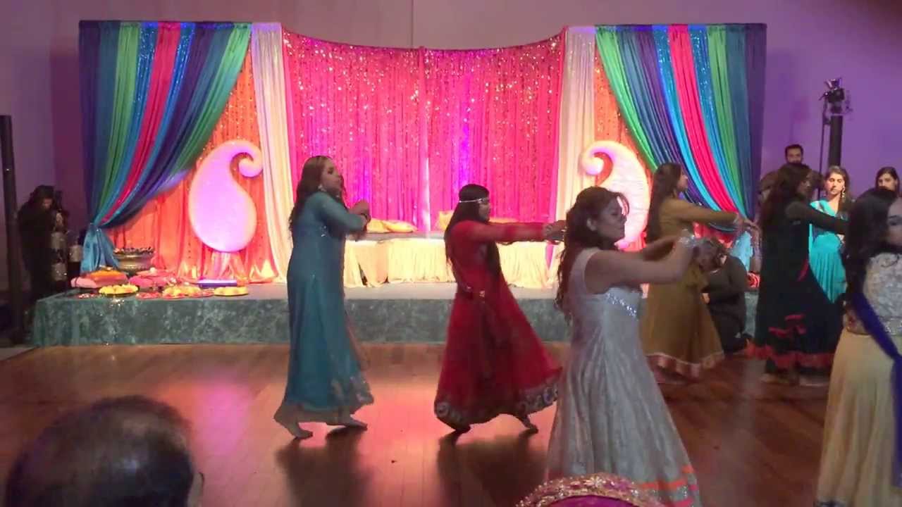 Karim & Nasira's Mehndi/Phiti Dance!