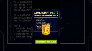 Javascript Part2 #JavaScript#Coding#WebDevelopment#Shorts